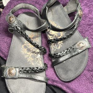 Aetrex Women's Jillian Braided Sandal Size 8.5